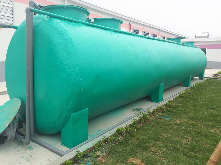 Cung cấp bồn xử lý nước thải cho nhà máy tập đoàn  VINAFLOW Hàn Quốc