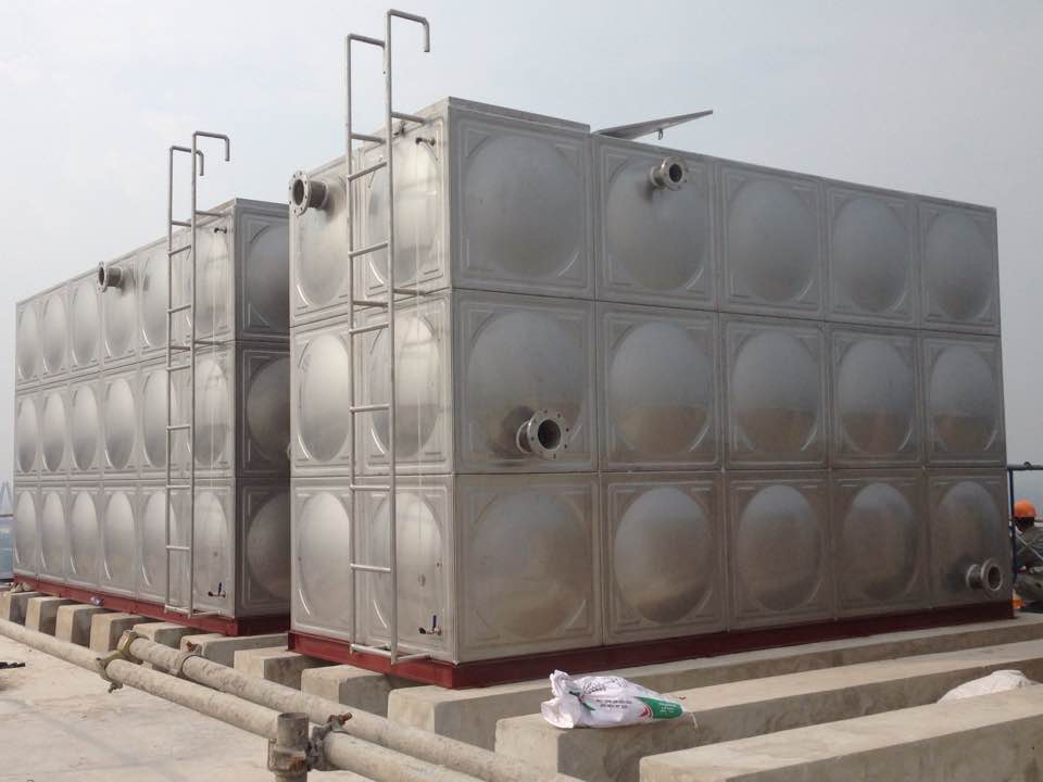 Bể nước lắp ghép inox 50m3