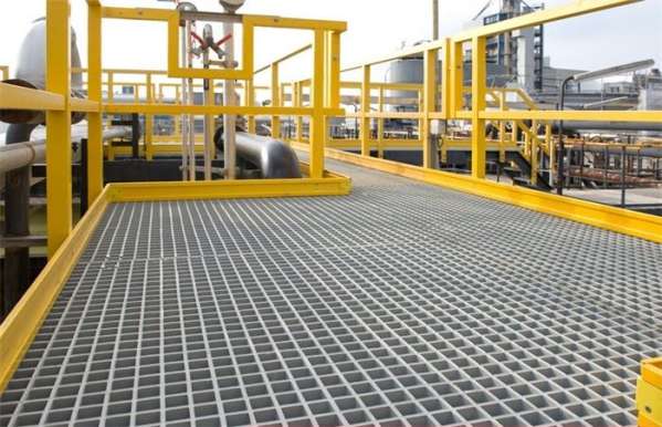 Tấm sàn grating được sử dụng nhiều trong ngành dầu khí, tàu biển, xi măng, nhiệt điện, ngành xây dựng 